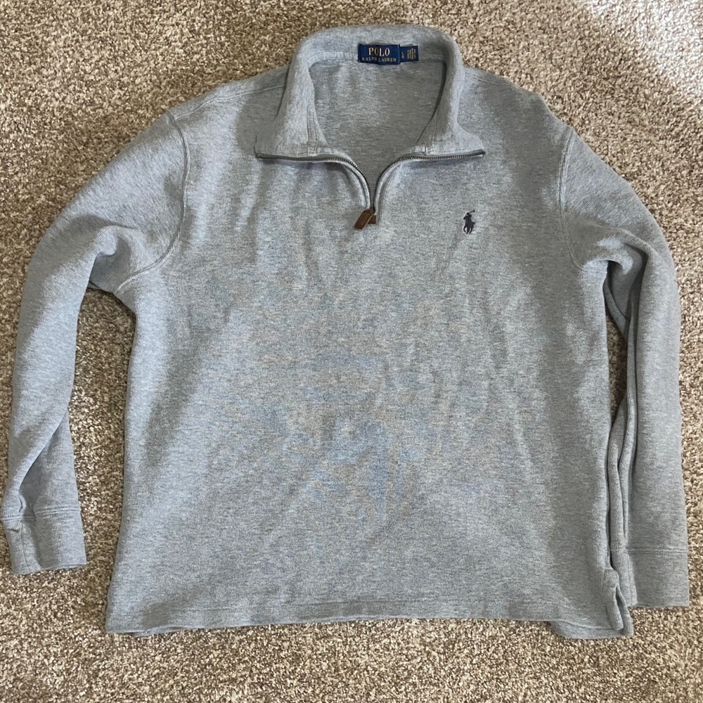Polo Ralph Lauren Luxury Jersey Quarter-Zip Pullover